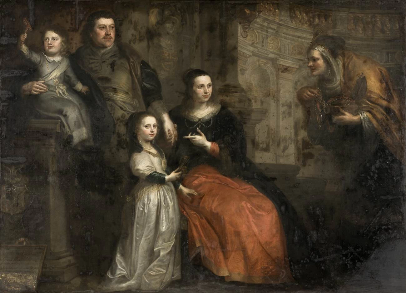 I miei tesori sono i miei figli - Musée des Beaux, Arts, Tournai